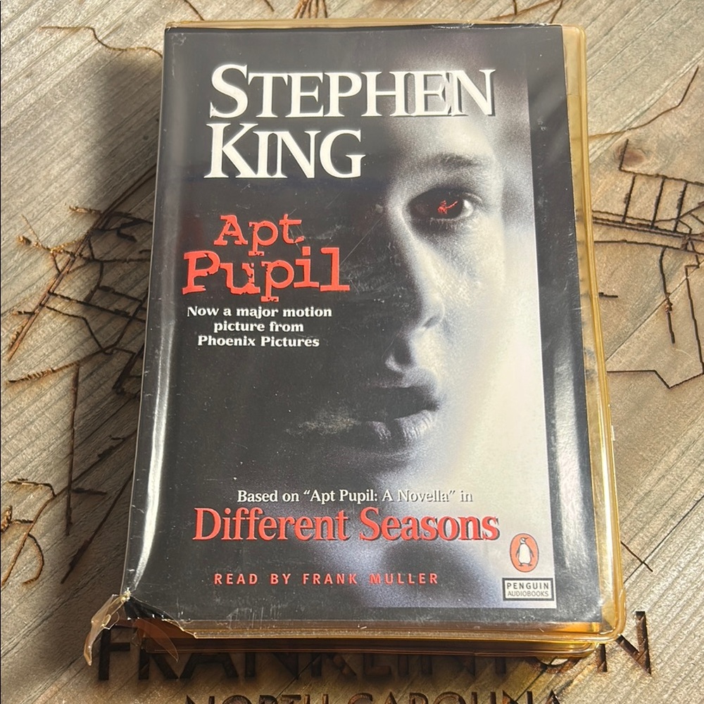 Stephen King 'Apt Pupil' Audiobook Cassettes